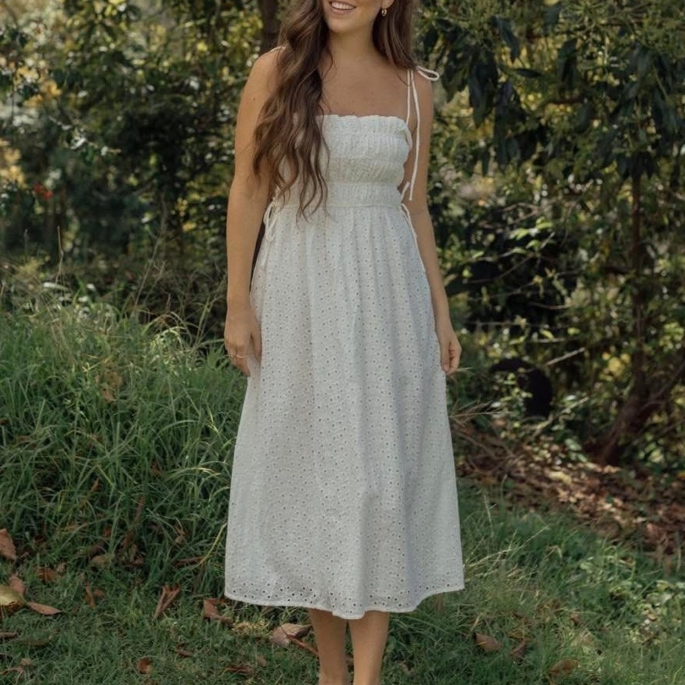 Neuflora Beverly Dress White Eyelet